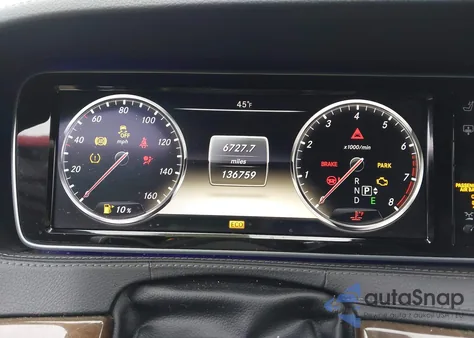 2014 Mercedes-Benz S 550 4Matic из США, поврежденный, VIN WDDUG8FB0EA051087